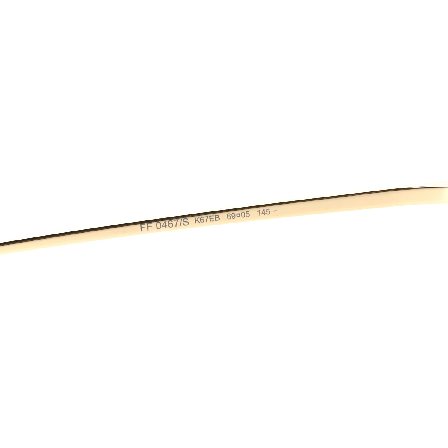 Fendi Sunglasses FF 0467/S Gold Peach 6 of 8