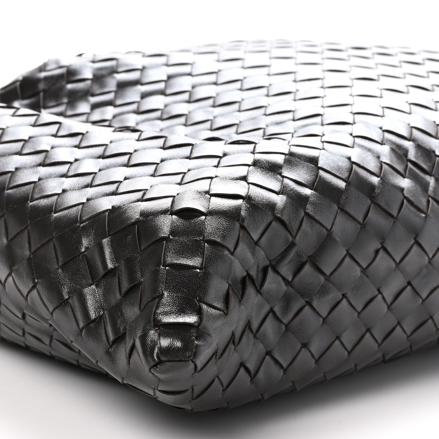 Bottega Veneta Calfskin Intrecciato Large Hop Fondant 9 of 10