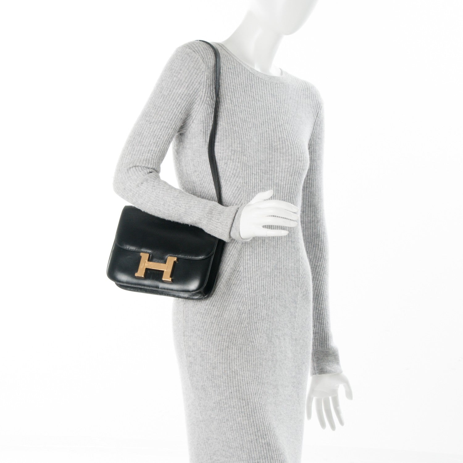 Hermes Box Constance 23 Black 2 of 7