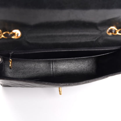 Chanel Lambskin Quilted Jumbo Single Flap Black 18 of 26