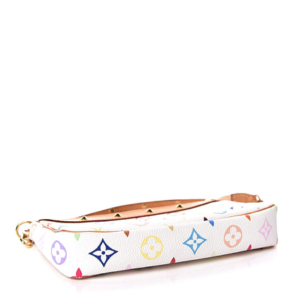 Louis Vuitton Monogram Multicolor Pochette Accessories White 4 of 12