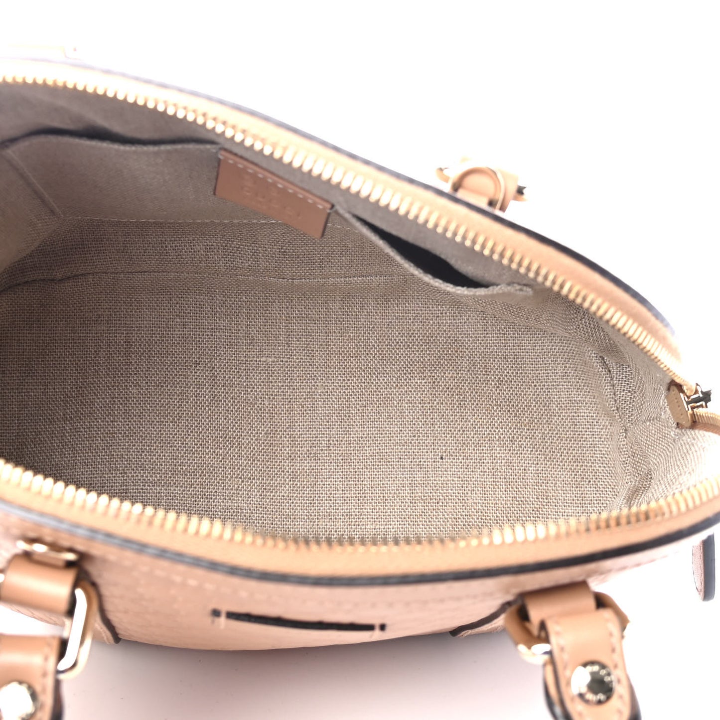 Soft Microguccissima Mini Dome Bag Camelia