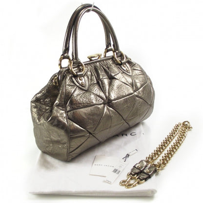 Marc Jacobs Metallic Patchwork Stam Bronze 3 of 13