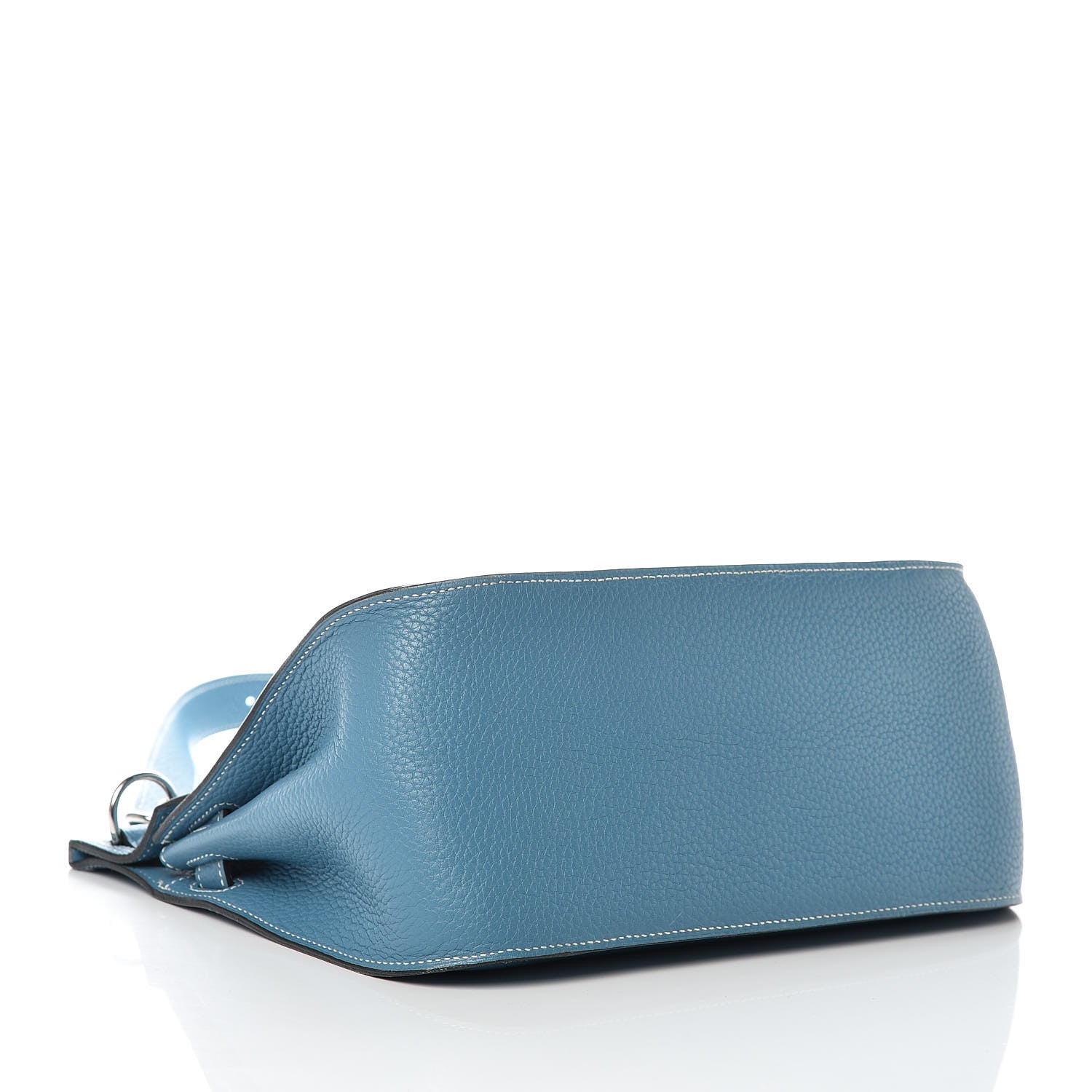 Hermes Taurillon Clemence Jypsiere 28 Blue Jean 4 of 12