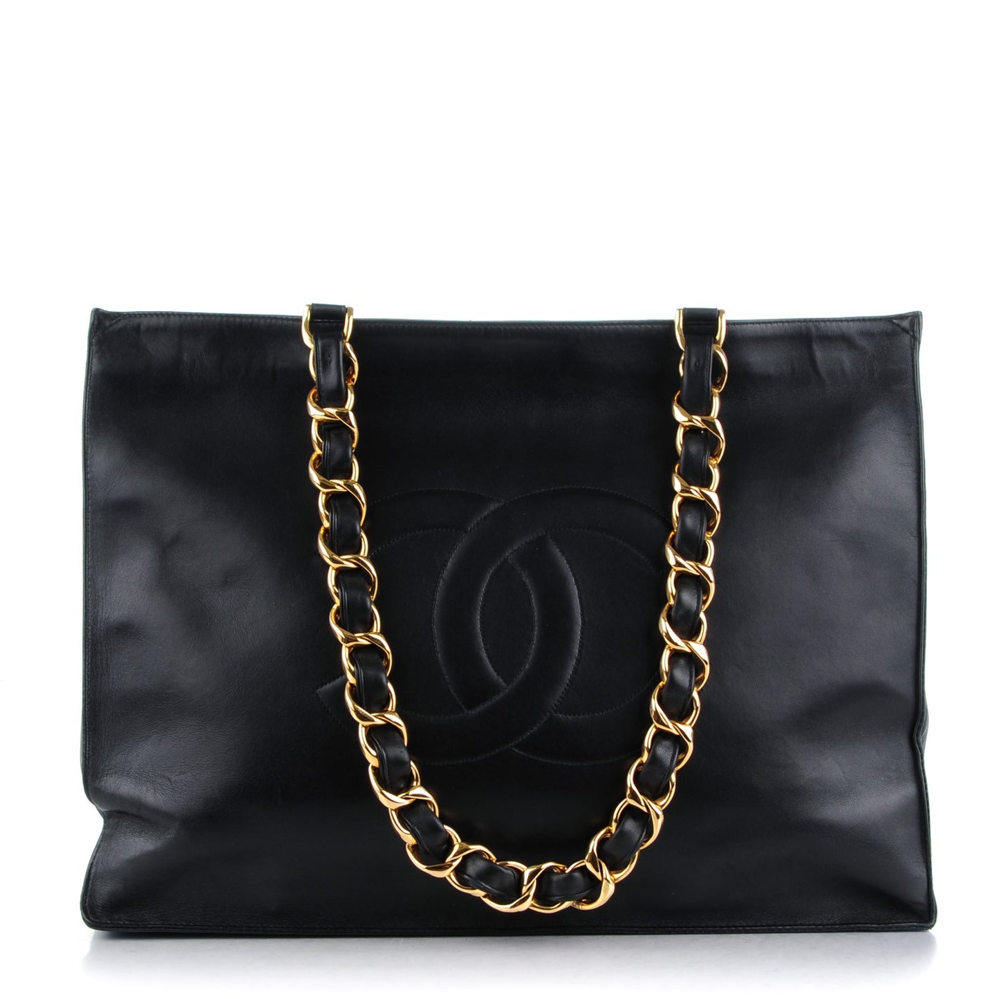 Lambskin CC Tote Black