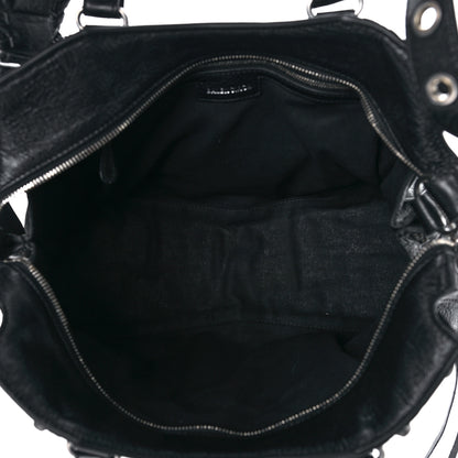 Balenciaga Agneau Arena Neo Cagole City Handbag Black 5 of 8