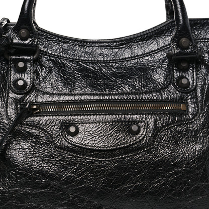Balenciaga Agneau Arena Classic Hardware Medium Le City Black 9 of 11