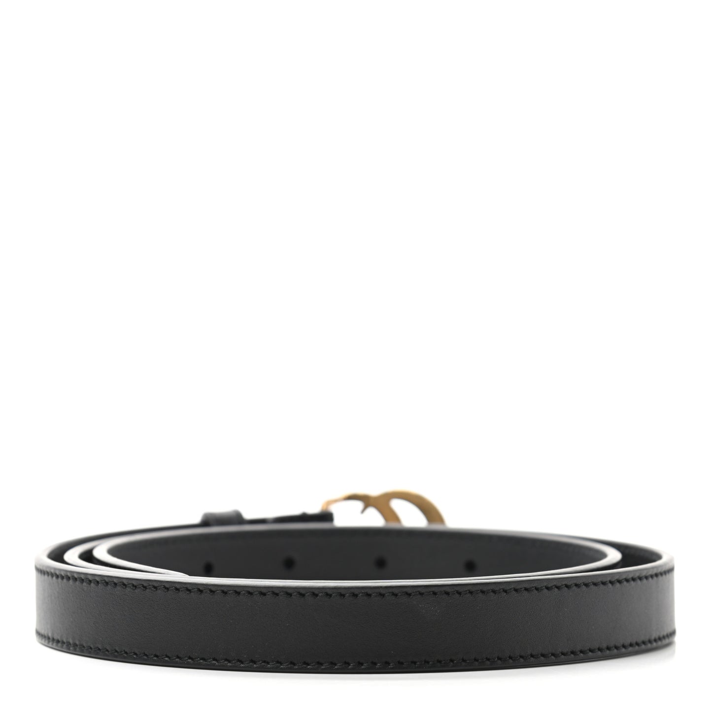 Calfskin Double G 20mm Belt 95 38 Black