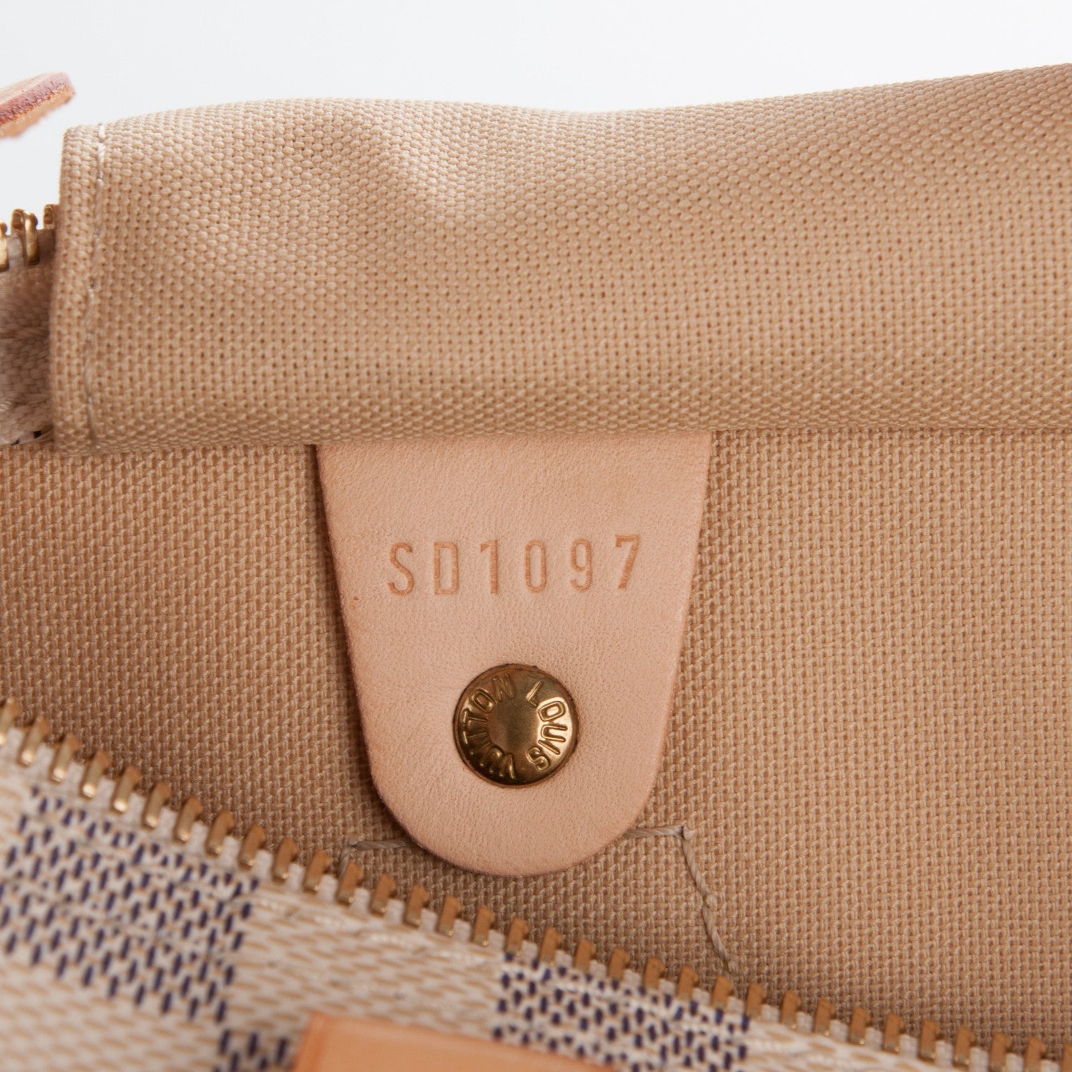 Louis Vuitton Damier Azur Speedy 30 7 of 8