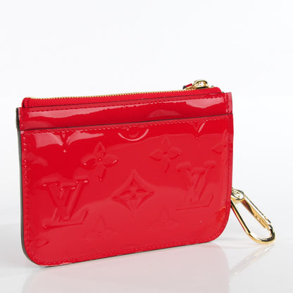 Louis Vuitton Vernis Key Pouch Cherry 3 of 6