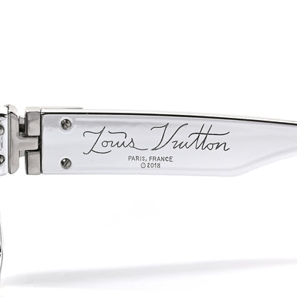Louis Vuitton Acetate 1.1 Millionaires Z1401W Sunglasses Silver 5 of 7