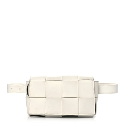 Bottega Veneta Nappa Maxi Intreccio The Belt Cassette Bag White 1 of 14