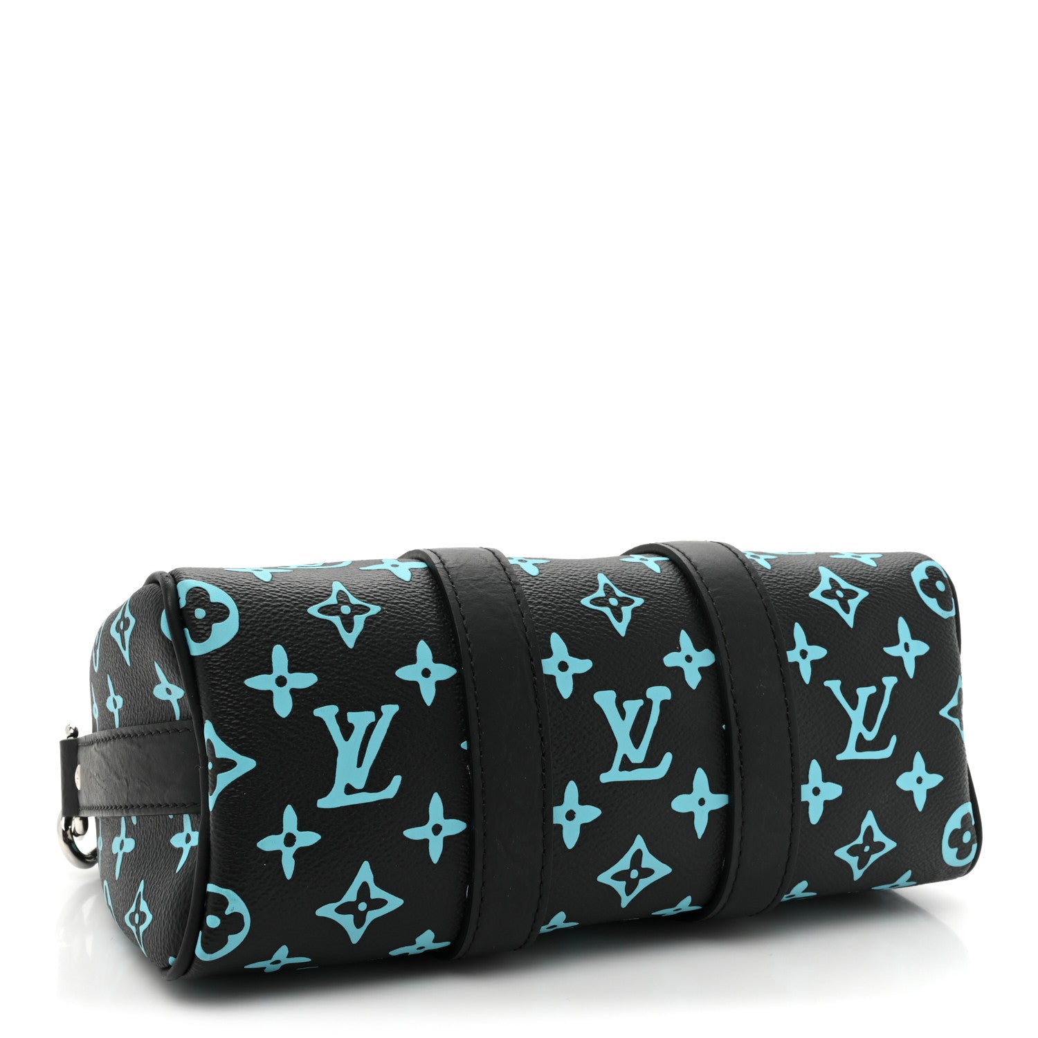 Louis Vuitton Monogram Playground Keepall Bandouliere 25 Black 4 of 18