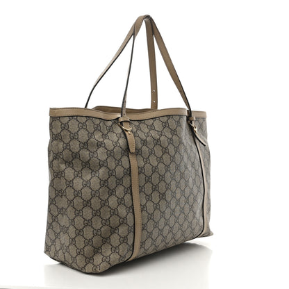 Gucci GG Supreme Monogram Medium Nice Tote Beige 3 of 15