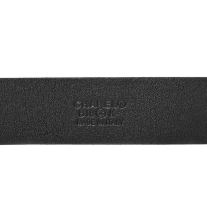Chanel Calfskin CC Chain Logo Belt 85 34 Black 3 of 5