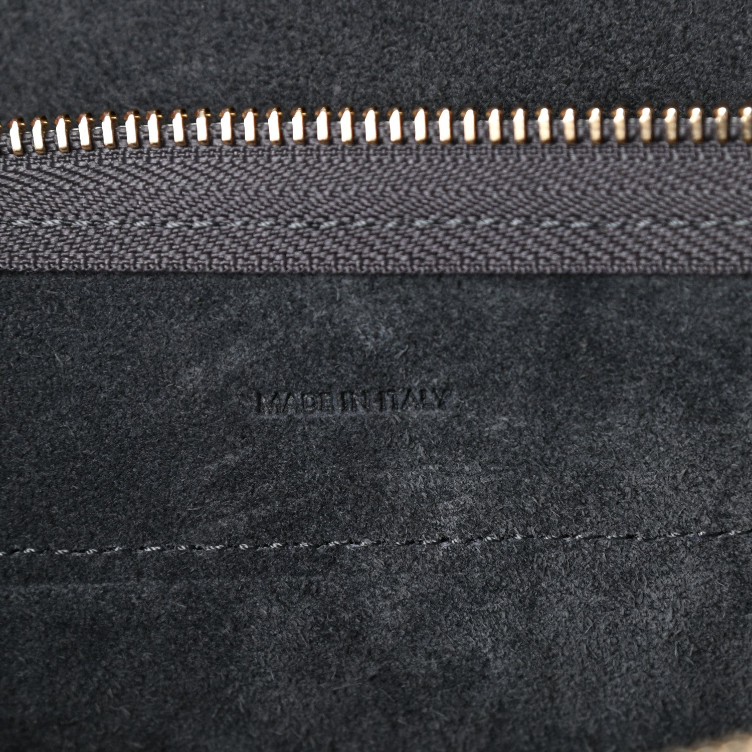 Celine Grained Calfskin Nano Belt Bag Grey 6 of 9