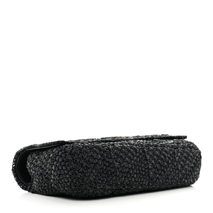 Saint Laurent Raffia Monogram Medium Jamie Black 4 of 11