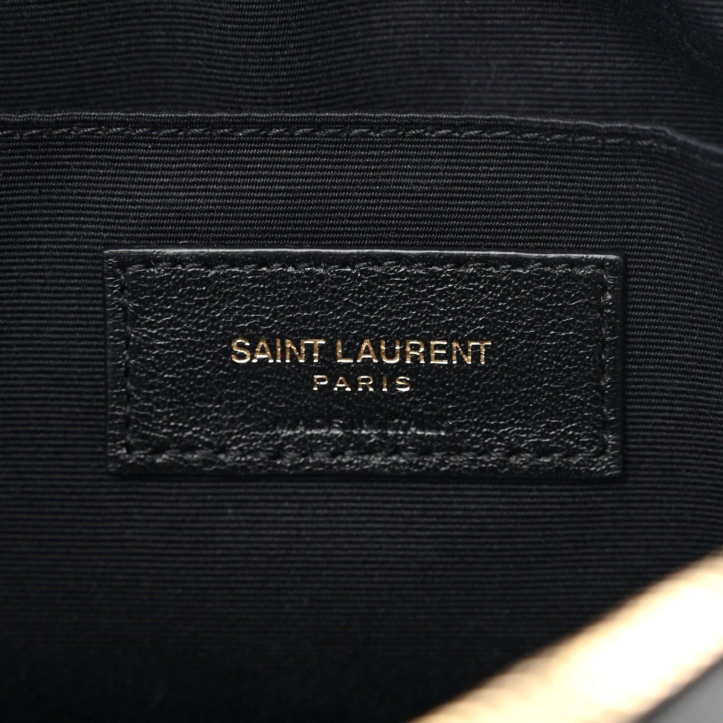 Calfskin Matelasse Monogram Lou Camera Bag Black