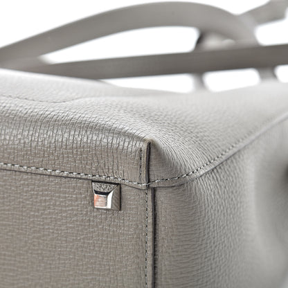 MCM Grained Calfskin Visetos Medium Sarah Hobo Grey 11 of 20