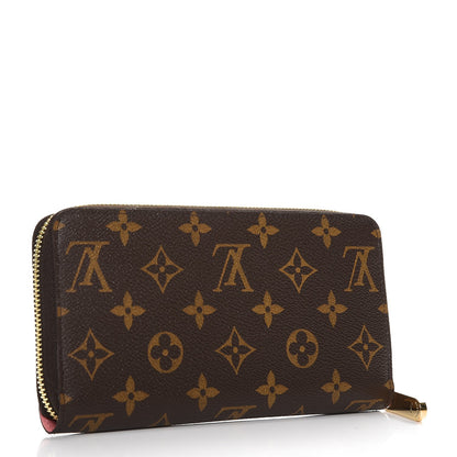 Louis Vuitton Monogram Illustre Zippy Wallet Rose 3 of 8