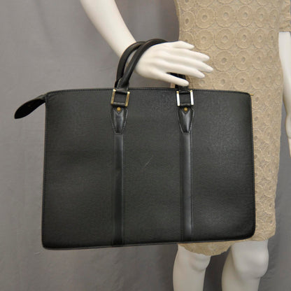 Louis Vuitton Taiga Lozan Briefcase Dark Green 2 of 10
