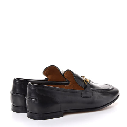 Gucci Calfskin Womens Jordaan Loafers 37 Black 4 of 10