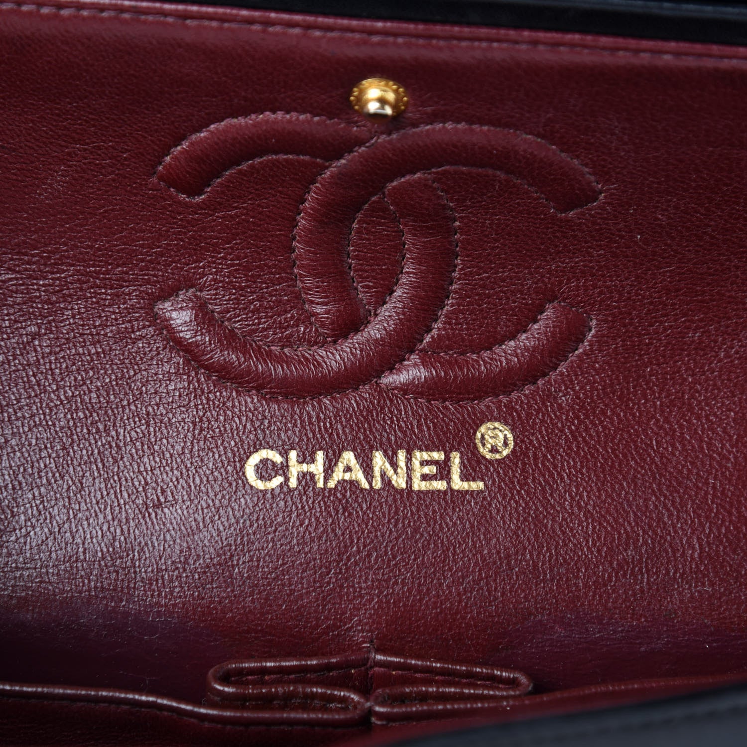 Chanel Lambskin Quilted Small Double Flap Black 15 of 18