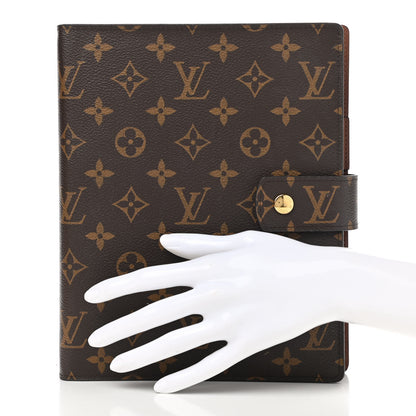 Louis Vuitton Monogram Large Ring Agenda Cover 2 of 9