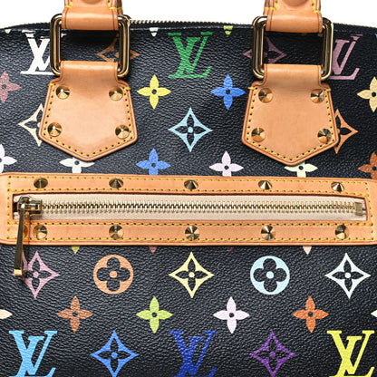 Louis Vuitton Monogram Multicolor Alma Black 7 of 10