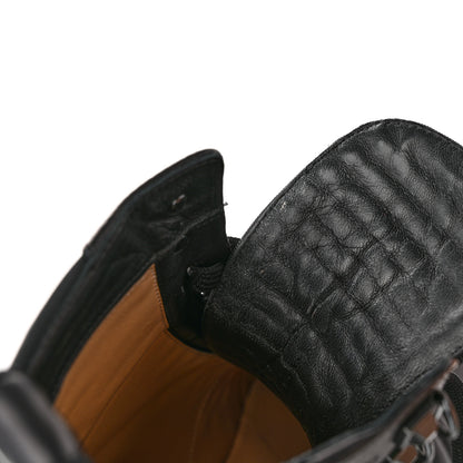 Christian Louboutin Calfskin Quilted Yetota Combat Boots 40 Black 8 of 15
