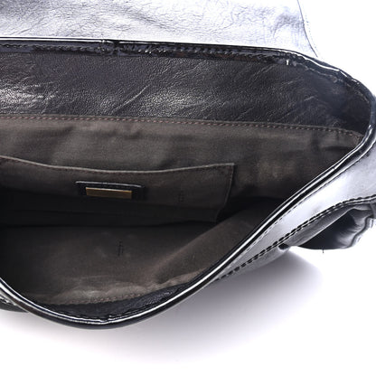 Fendi Nappa Patent B Bag Black 4 of 5