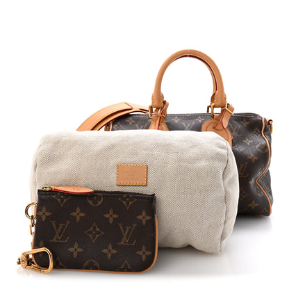 Louis Vuitton Calfskin Monogram Speedy P9 Bandouliere 25 3 of 13