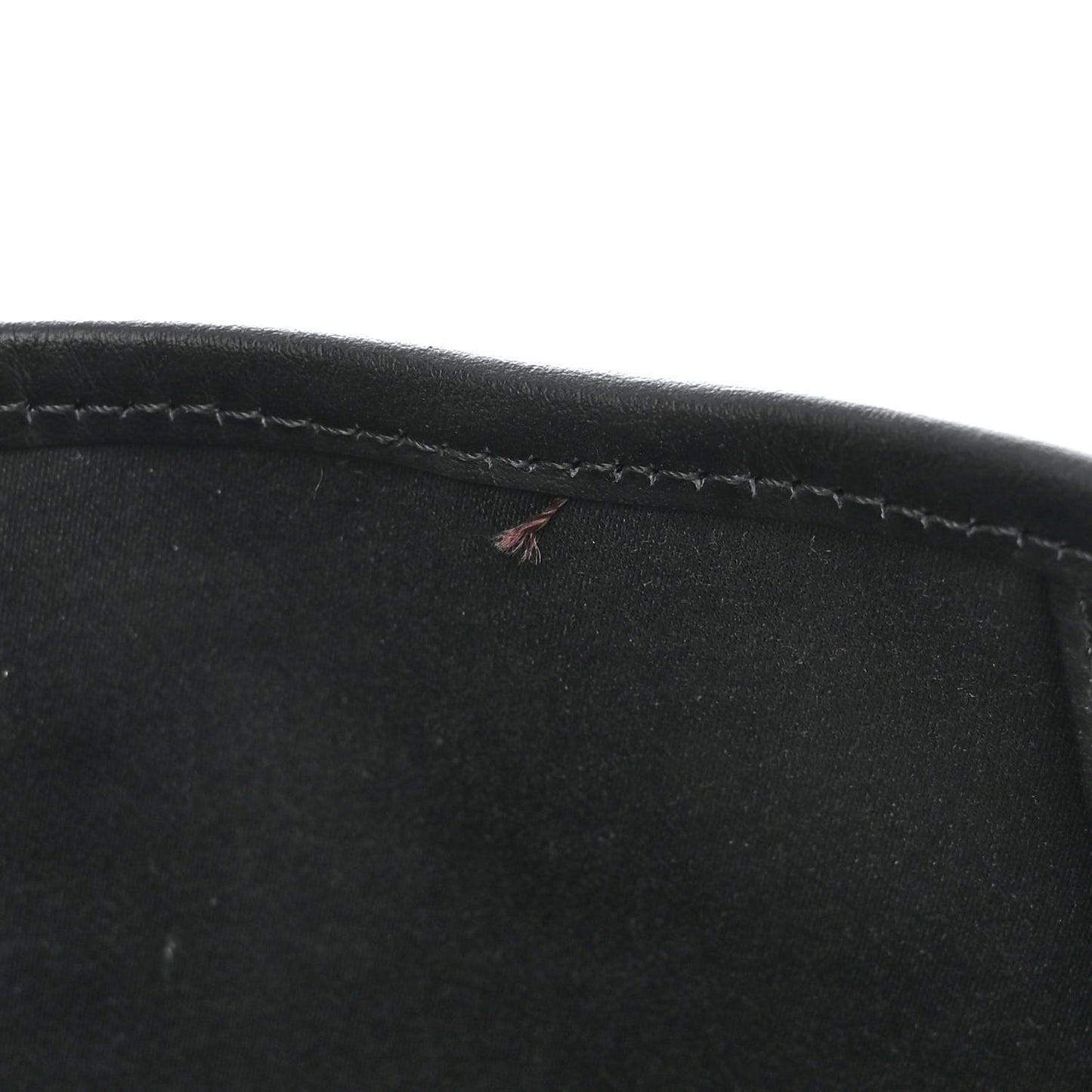 Glazed Fabric Vitello Century FF 1974 Stamp Patch Medium Peekaboo Defender Cover Mogano Panna Black