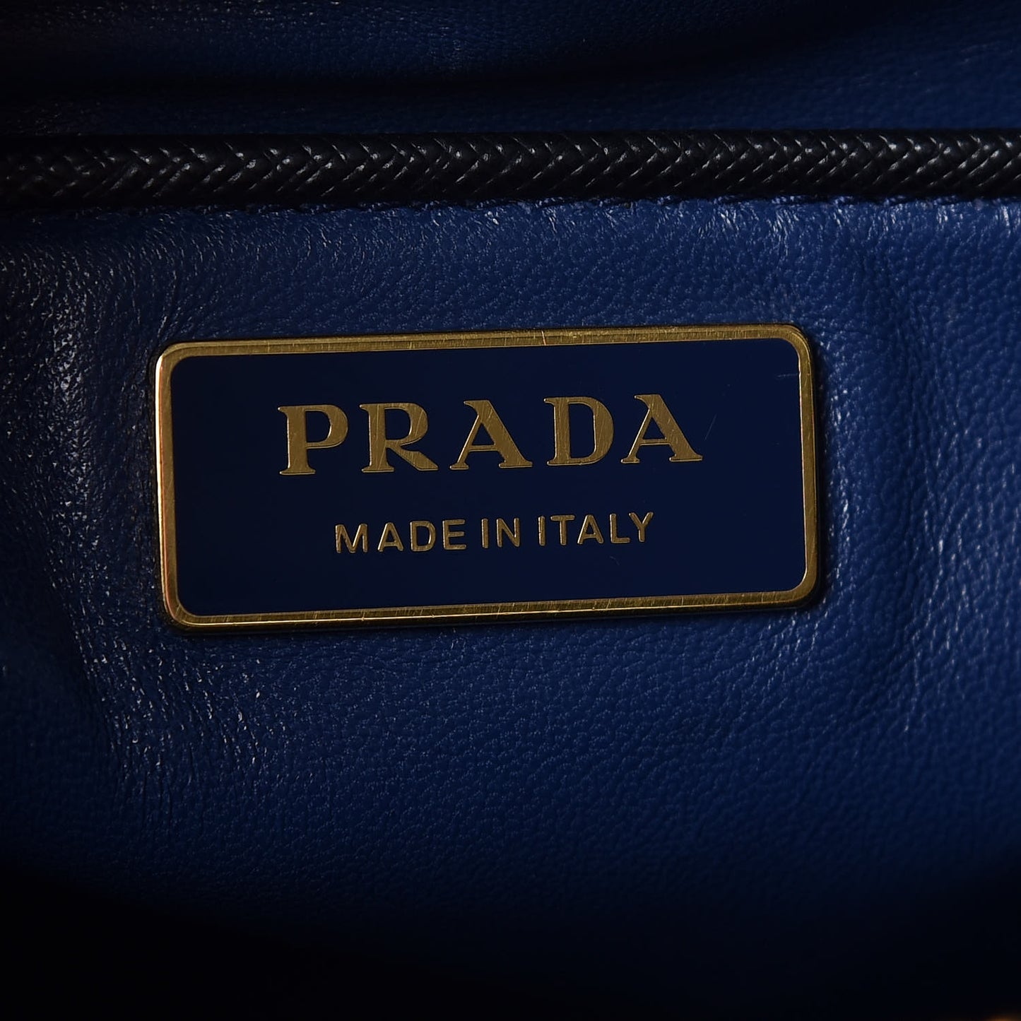 Saffiano Crocodile Medium Galleria Double Zip Tote Black Bleuette