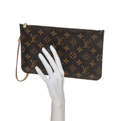 Louis Vuitton Monogram Neverfull MM GM Pochette Pivoine 2 of 6