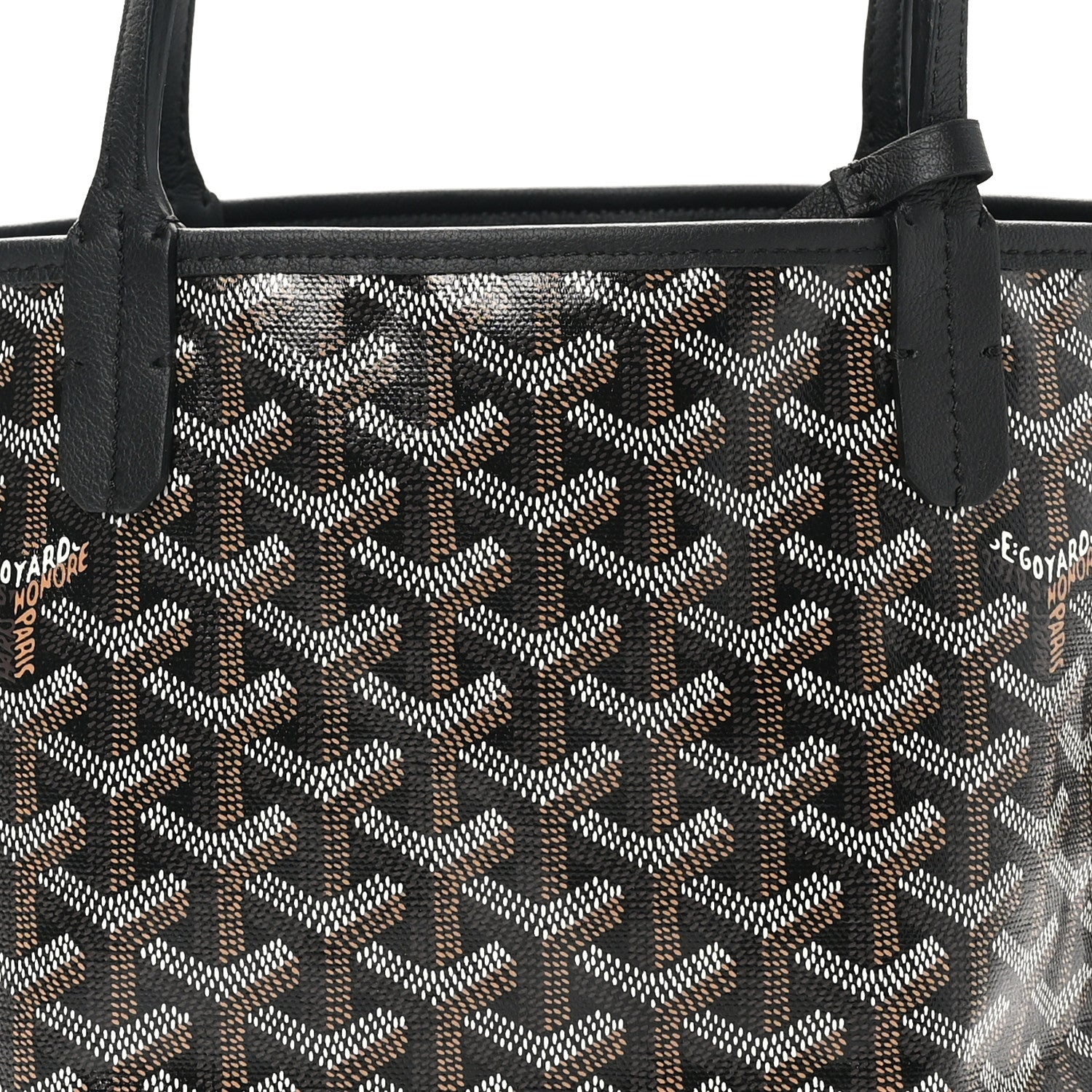 Goyard Goyardine Reversible Mini Anjou Black 10 of 15