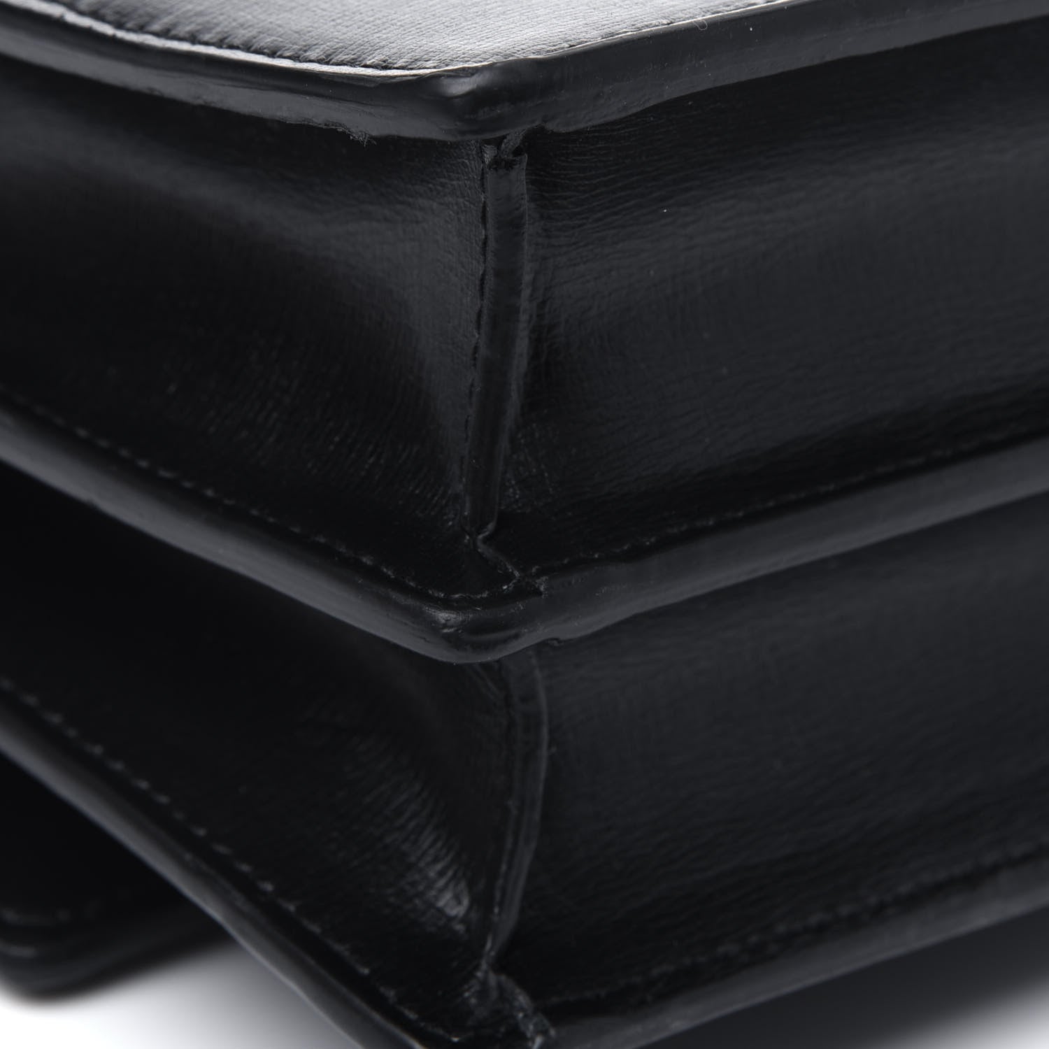 Saint Laurent Calfskin Medium Monogram Sunset Black 11 of 14