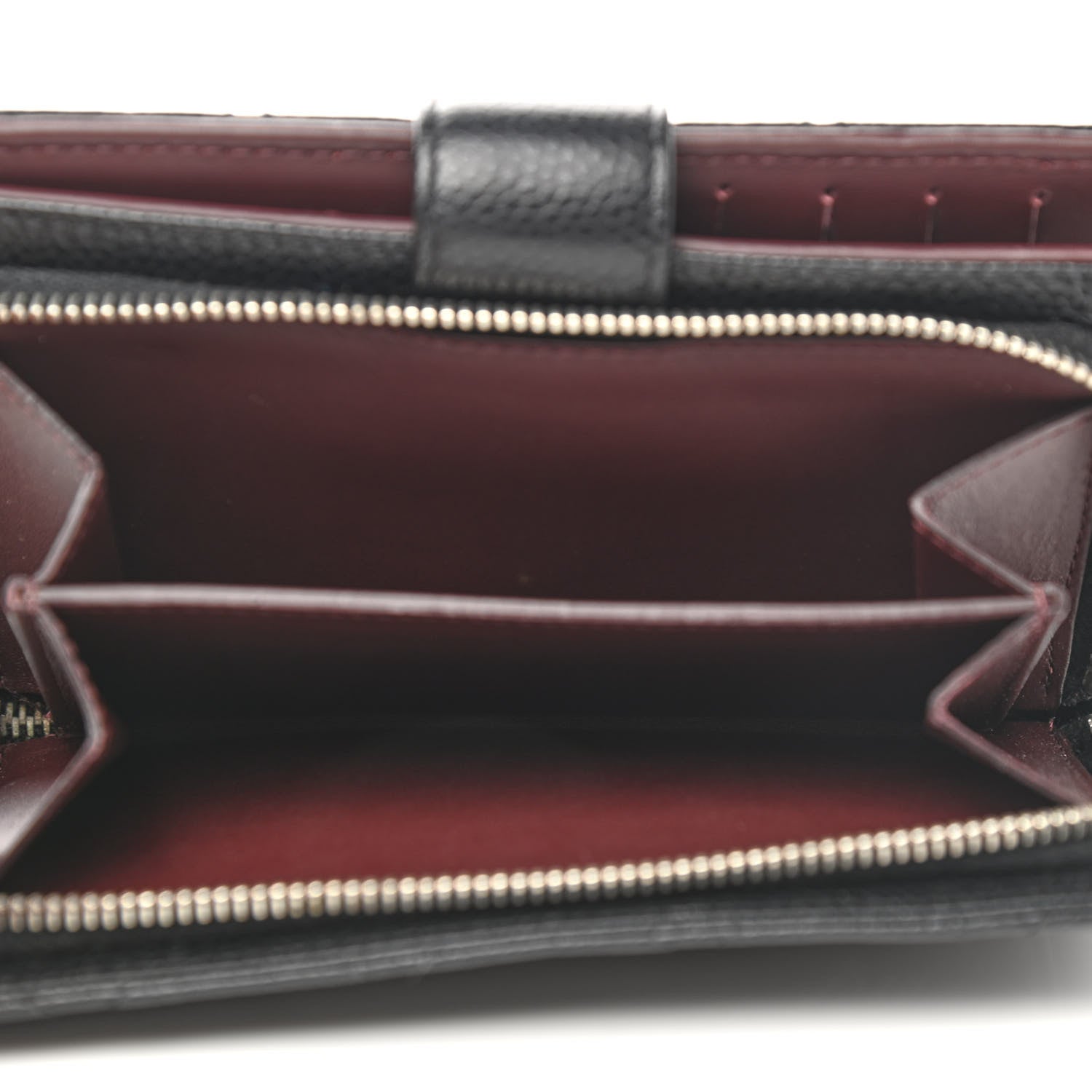 Chanel Caviar Quilted CC French Wallet Black 6 of 8