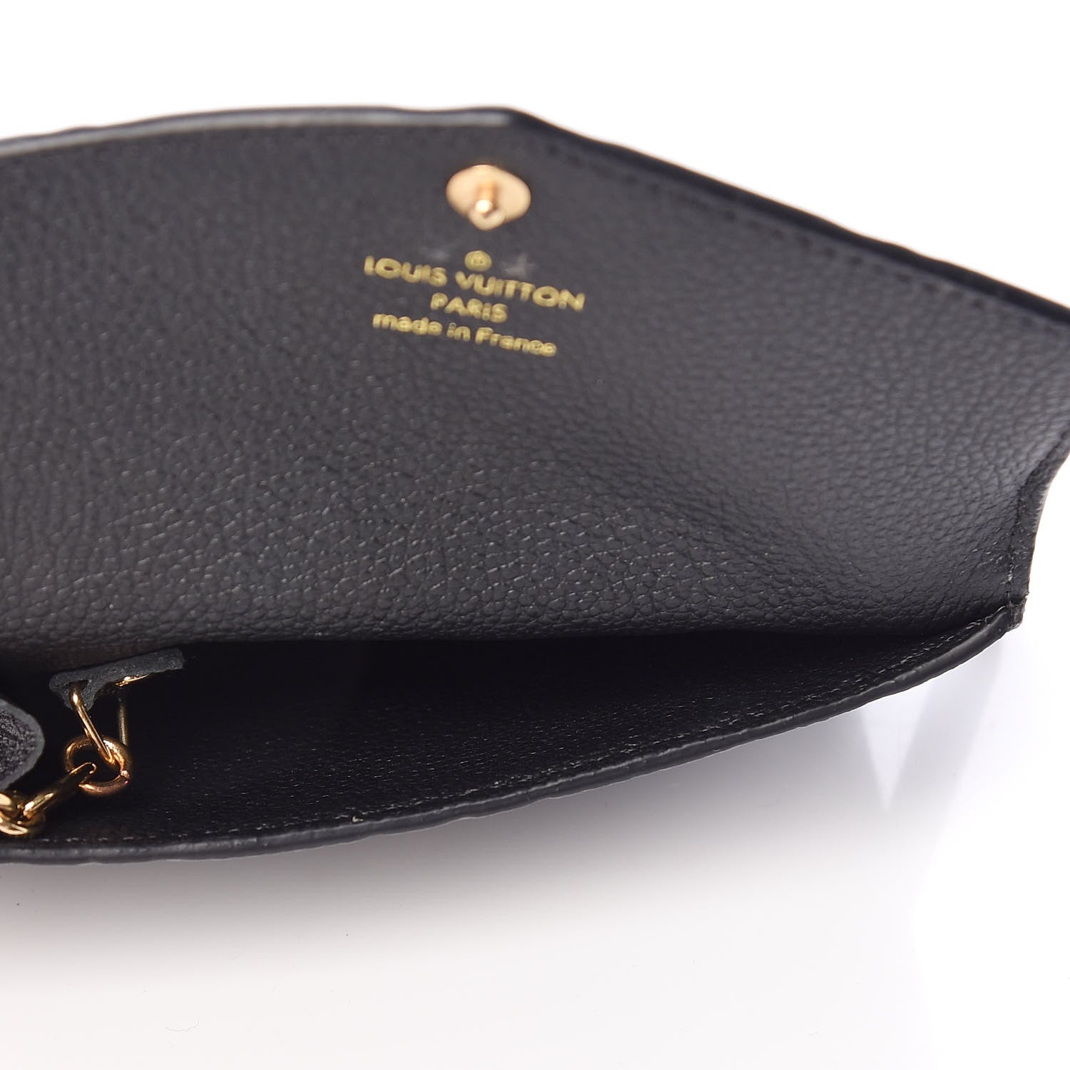 Louis Vuitton Empreinte Key Pouch Black 5 of 8