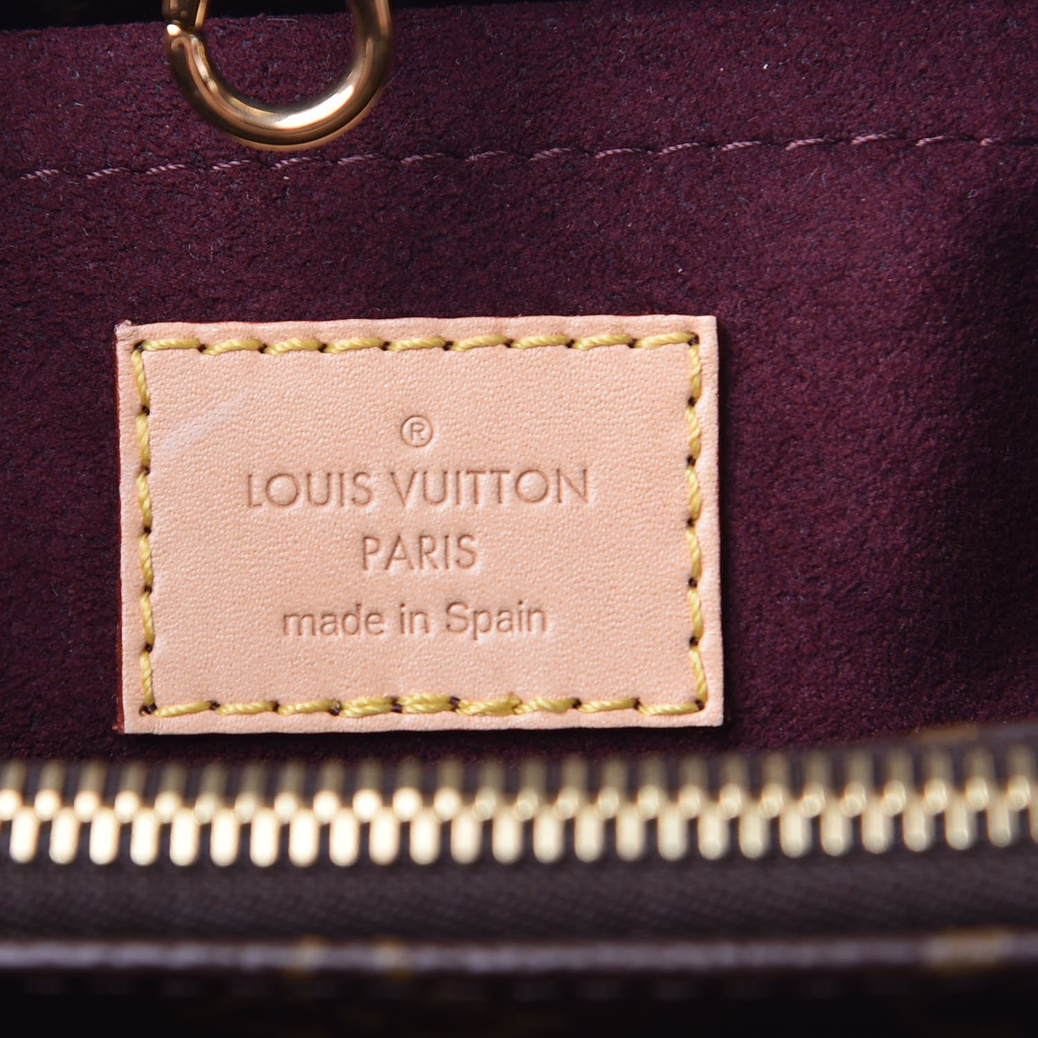 Louis Vuitton Monogram Montaigne MM 6 of 9