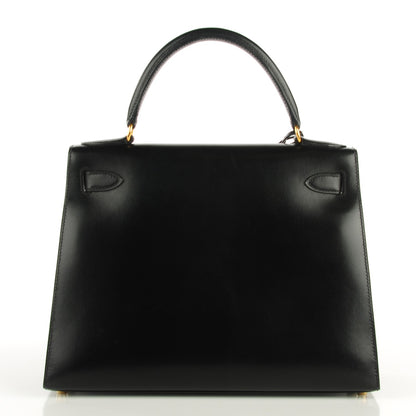 Hermes Box Kelly Sellier 28 Black 5 of 17