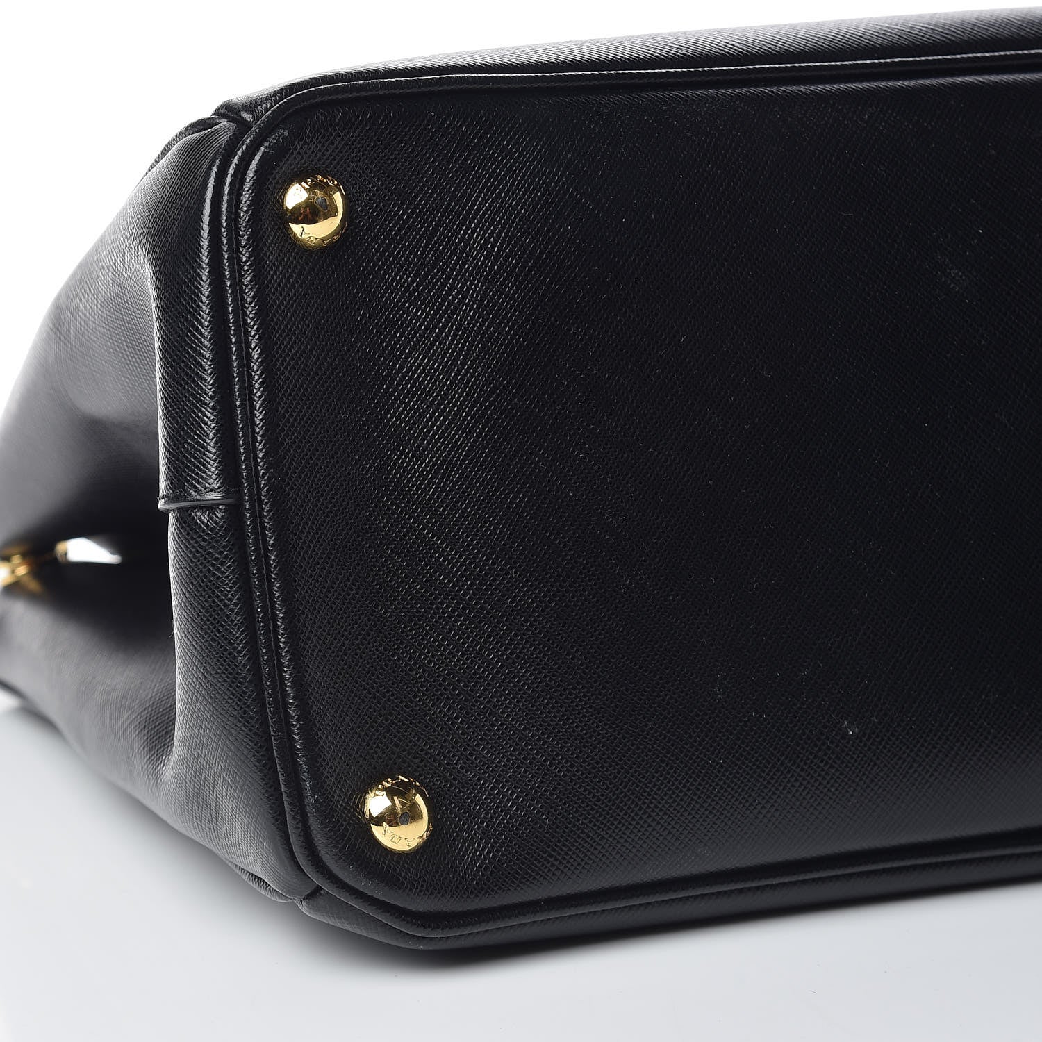 Prada Saffiano Medium Galleria Double Zip Tote Black 11 of 12