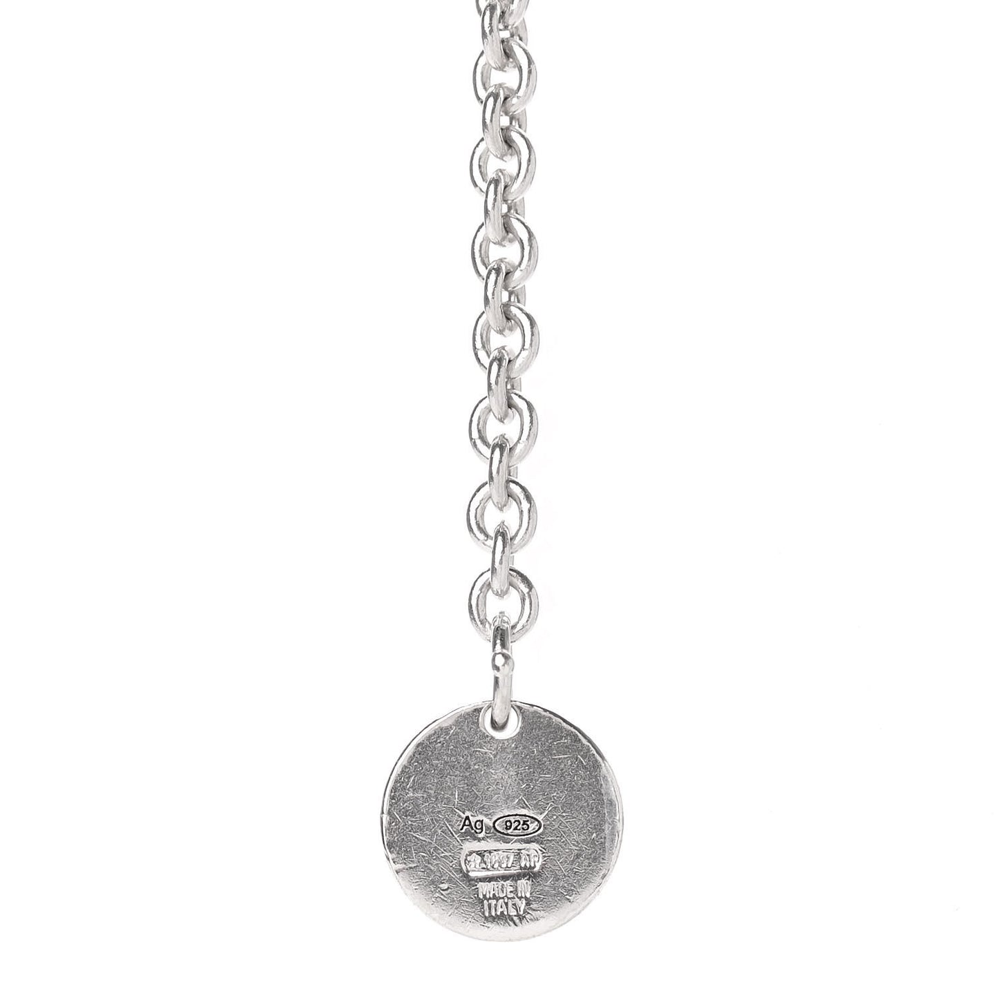 Sterling Silver Ceramic Save The Children Pendant Necklace
