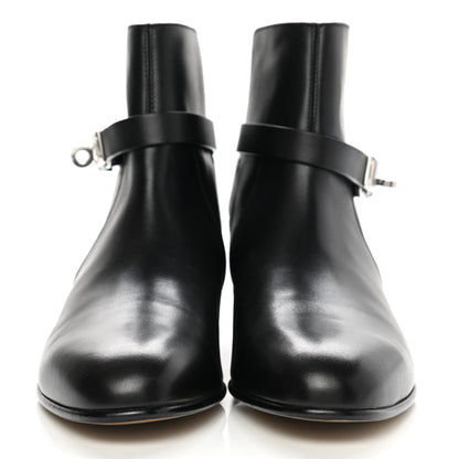 Hermes Calfskin Neo Low Boots 36 Black 2 of 9