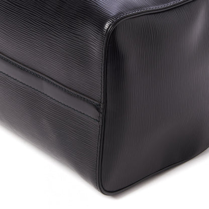 Louis Vuitton Epi Speedy 40 Black 4 of 8