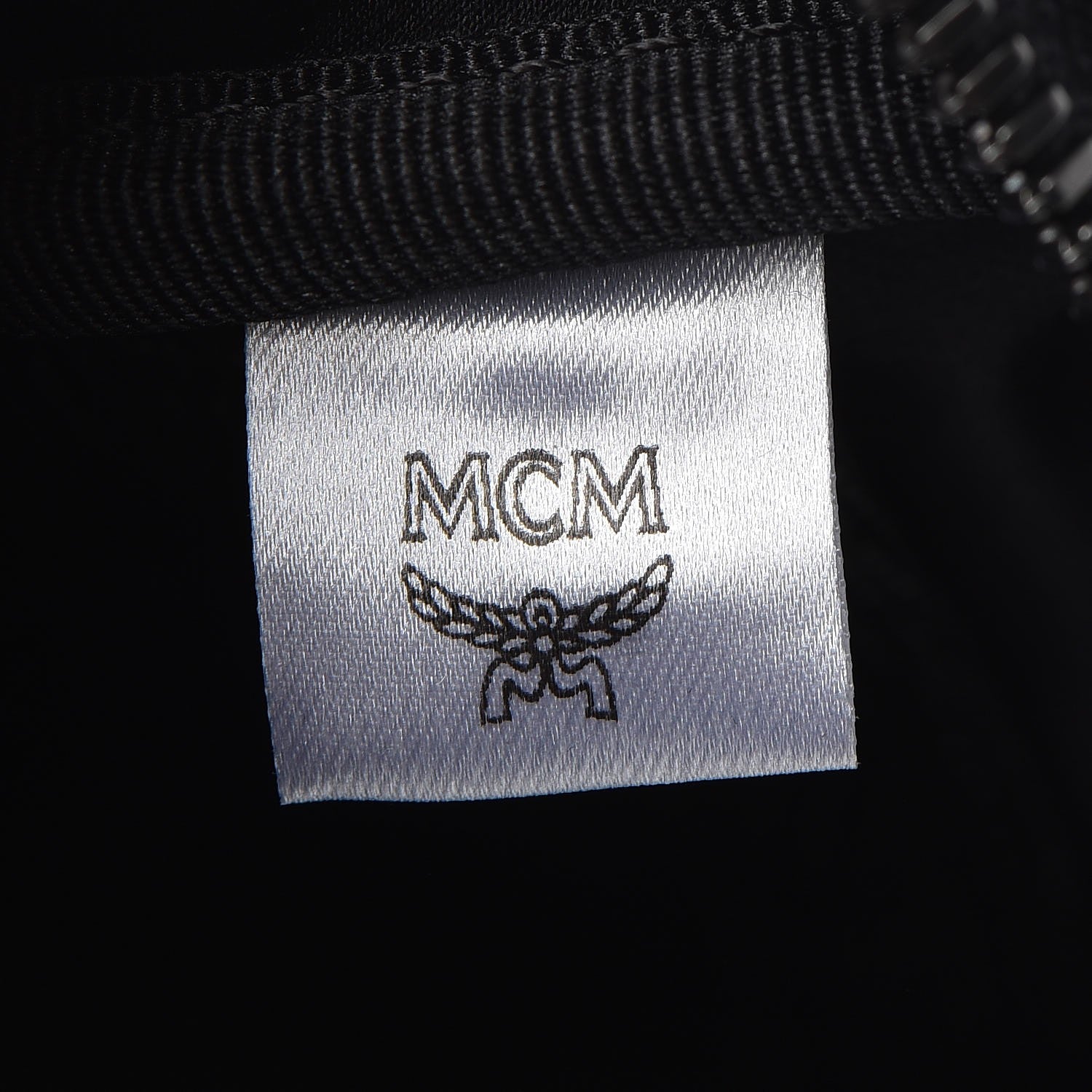 MCM Crocodile Swarovski Crystal Mini Bebe Boo Backpack Black 8 of 10