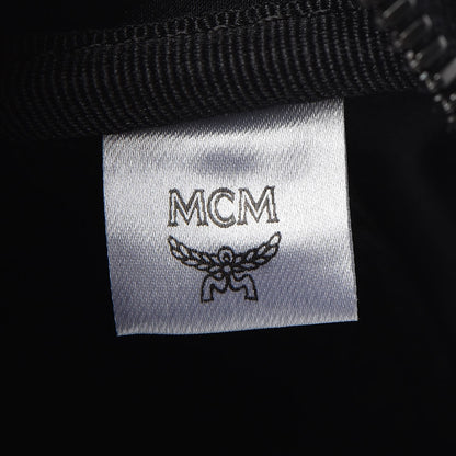 MCM Crocodile Swarovski Crystal Mini Bebe Boo Backpack Black 8 of 10