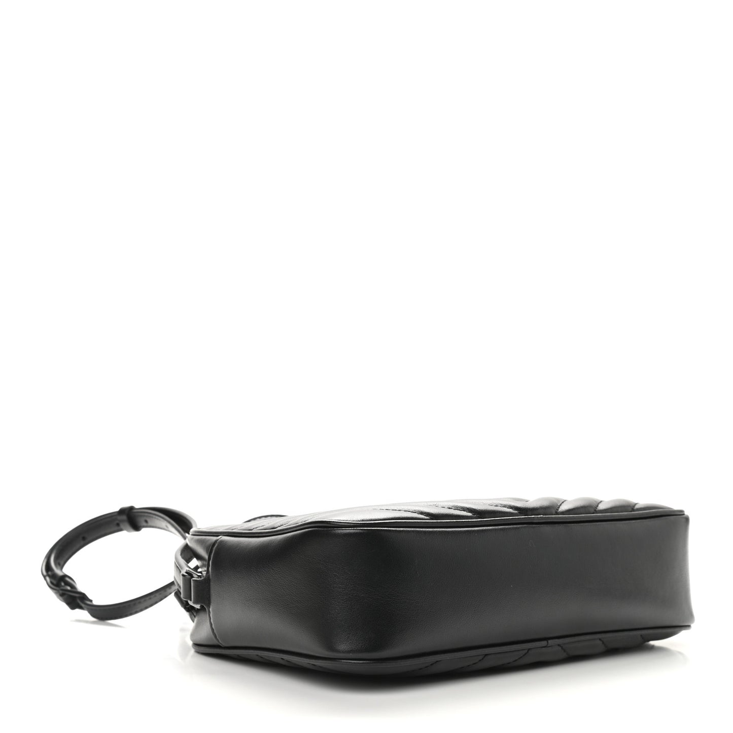 Calfskin Matelasse Monogram Lou Camera Bag Black