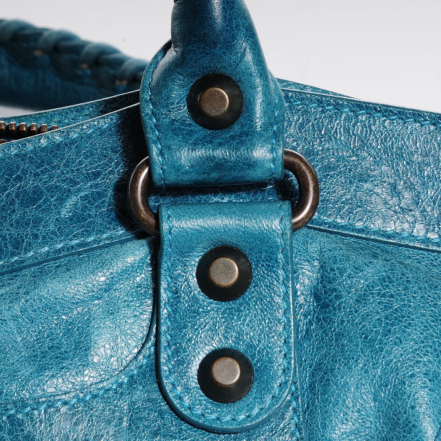 Chevre Classic Hardware First Aquamarine