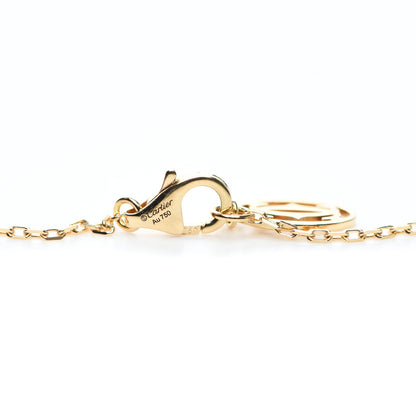 Cartier 18K Yellow Gold Diamond LM D'Amour Pendant Necklace 4 of 6